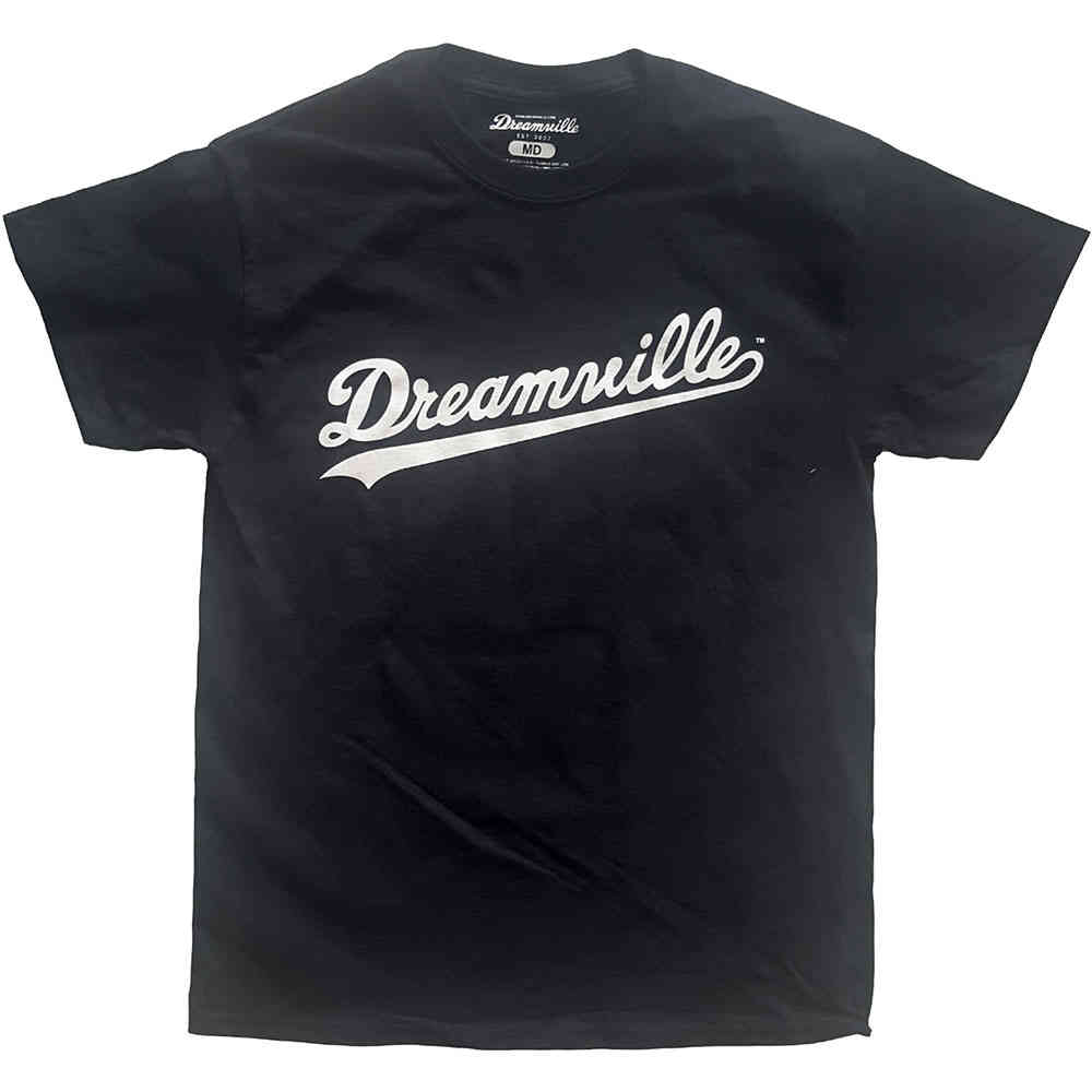 Dreamville Records - Script Heren Tshirt - Zwart